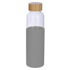 Бутылка для воды стеклянная "Refine", в чехле, 550 мл, серый