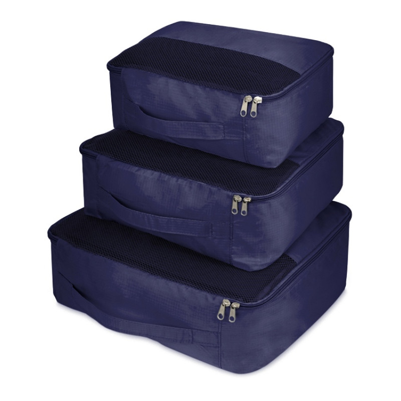 Комплект чехлов для путешествий "Easy Traveller", темно-синий