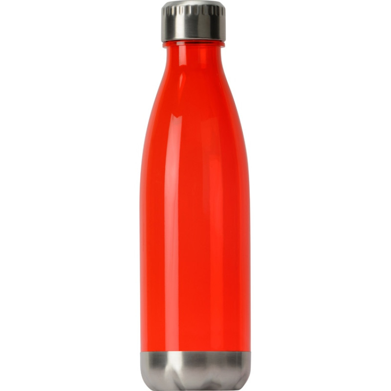 Бутылка для воды "Cogy", 700мл, тритан, сталь, красный