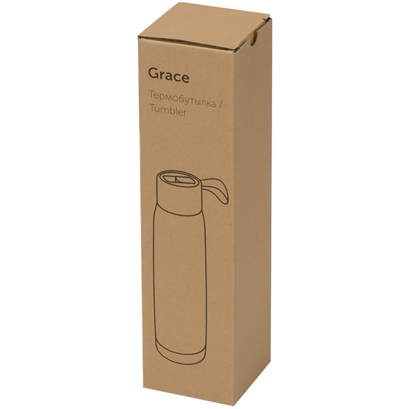 Термобутылка «Grace» 320мл, белый