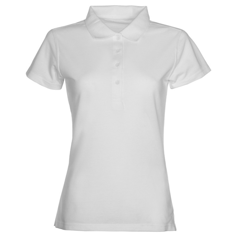 Рубашка поло "First 2.0" женская, белый