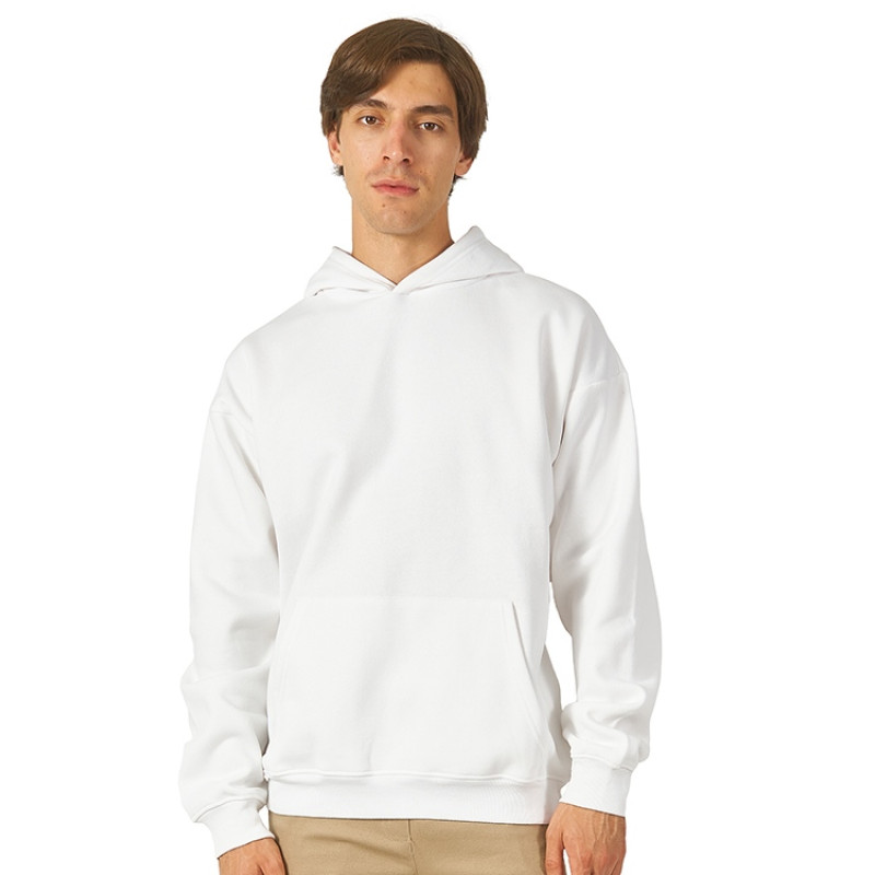 Толстовка с капюшоном оверсайз «Berlin» унисекс, белый