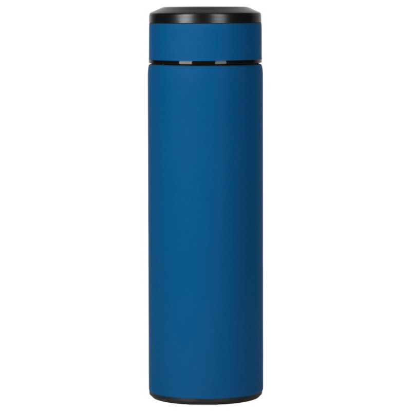 Термос «Confident» с покрытием soft-touch 420мл, индиго