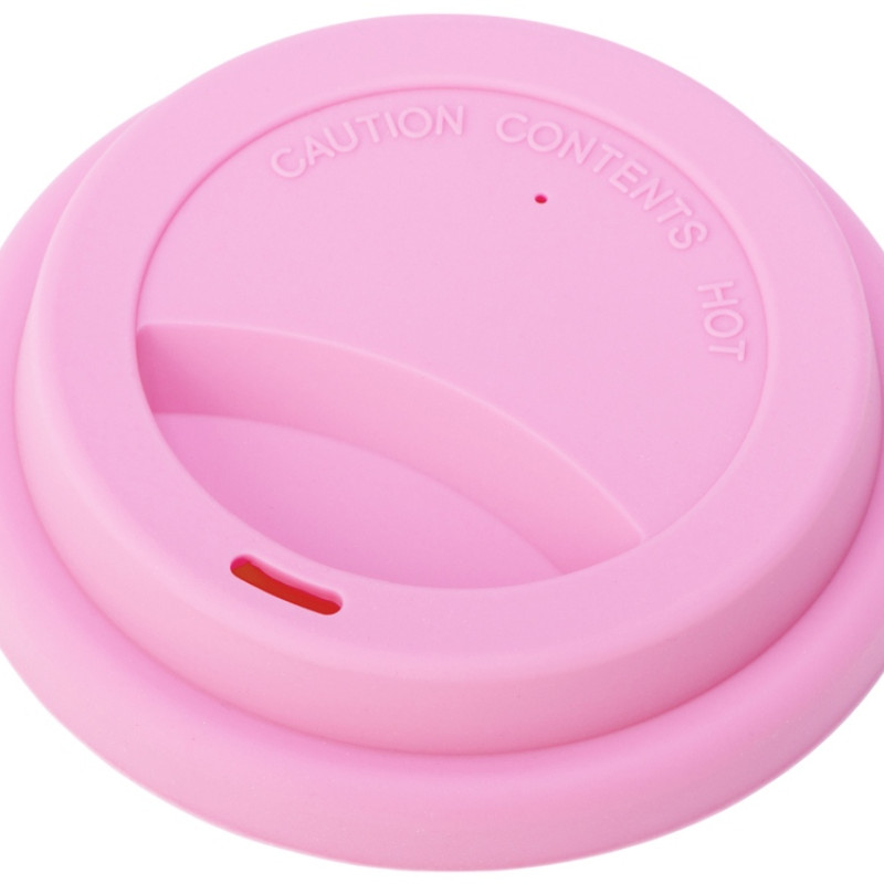 Стакан с силиконовой крышкой "Cafe", dust pink