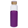 Бутылка для воды стеклянная "Refine", в чехле, 550 мл, фиолетовый