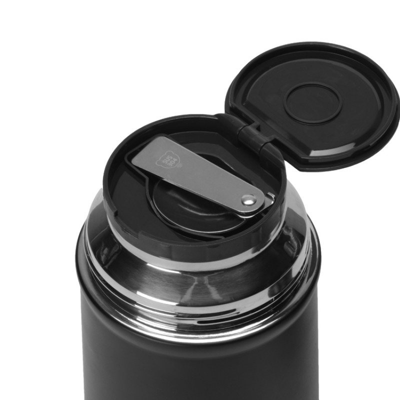 Термос для еды, 750 мл, черный