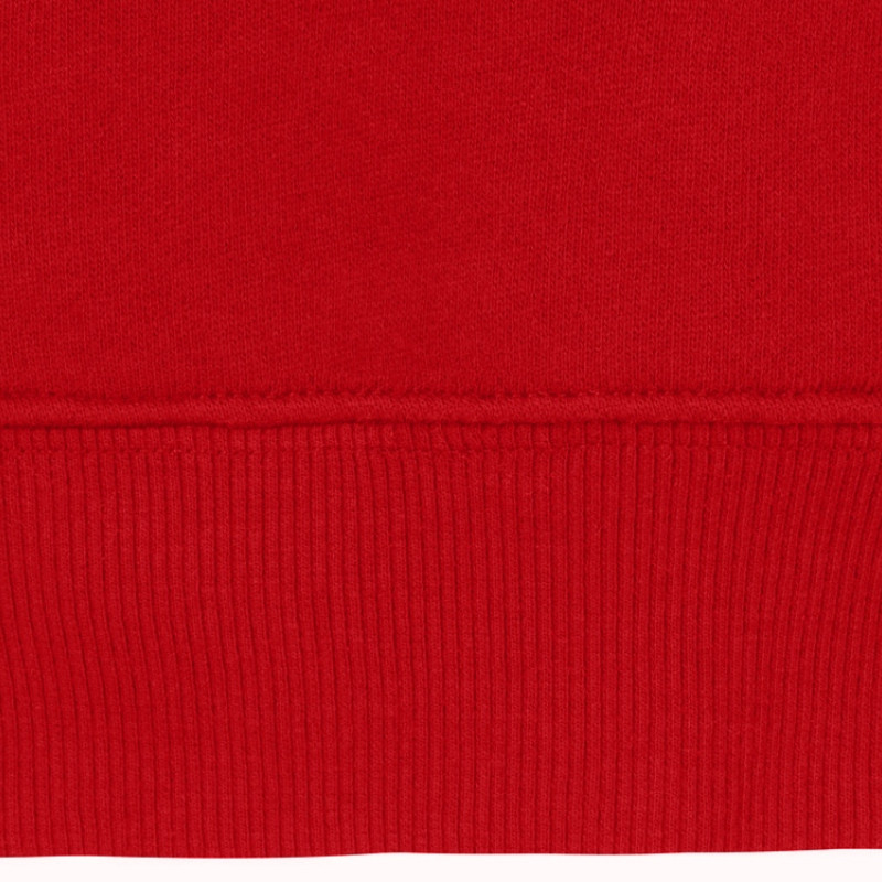 Толстовка с капюшоном оверсайз «Berlin» унисекс, красный