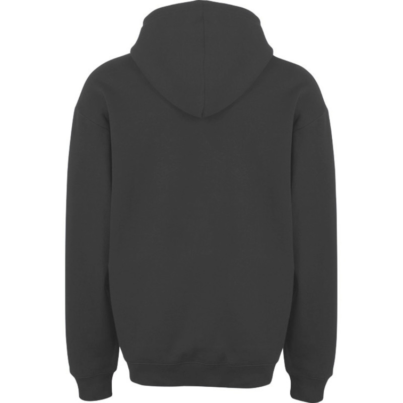 Толстовка с капюшоном оверсайз «Berlin» унисекс, темно-серый