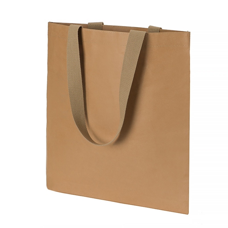 Сумка-шоппер Papyrus из моющейся крафт-бумаги, натуральный