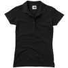 Рубашка поло "First" женская, черный