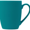 Кружка с покрытием soft-touch “Tulip Gum”, бирюзовый 320C
