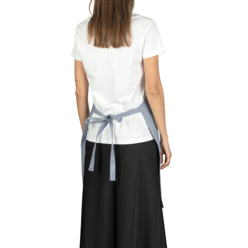 Хлопковый фартук Delight с карманом и регулируемыми завязками, антрацит Хлопковый фартук Delight с карманом и регулируемыми завязками, антрацит