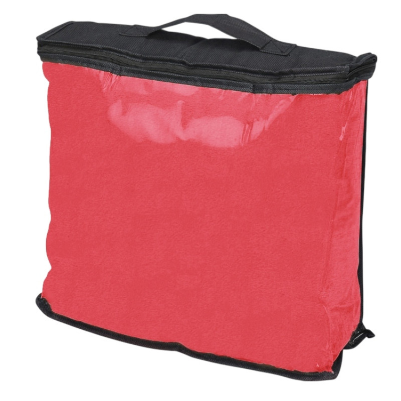 Плед «Тедди», красный