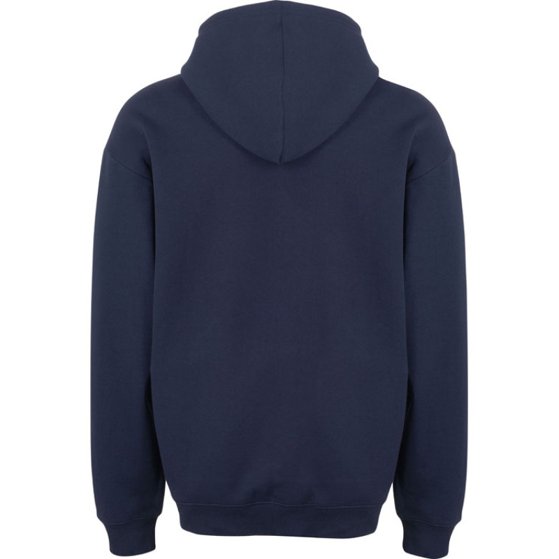 Толстовка с капюшоном оверсайз «Berlin» унисекс, темно-синий