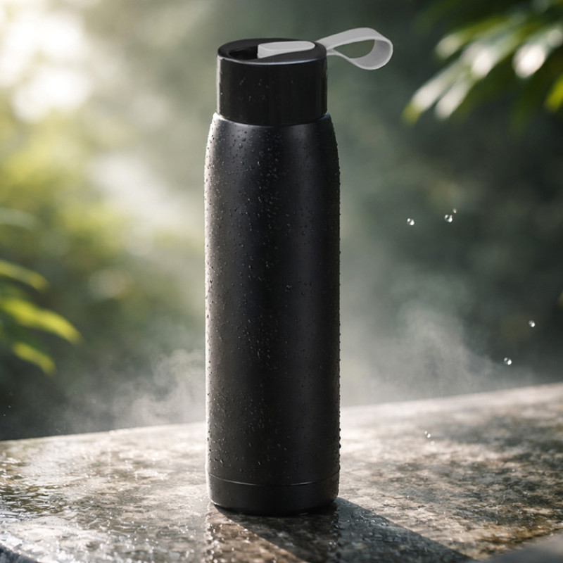 Термобутылка «Grace» 320мл, черный Термобутылка «Grace» 320мл, черный