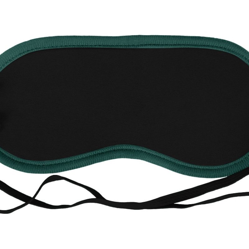 Маска для глаз Dream из полиэстер спандекс плюш, морская волна