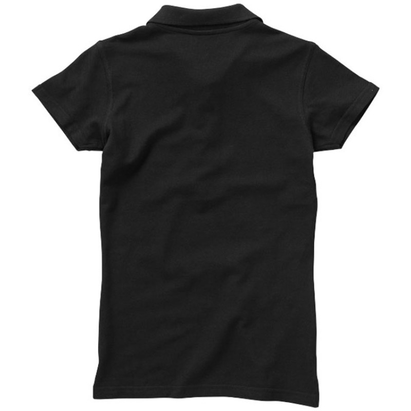 Рубашка поло "First" женская, черный