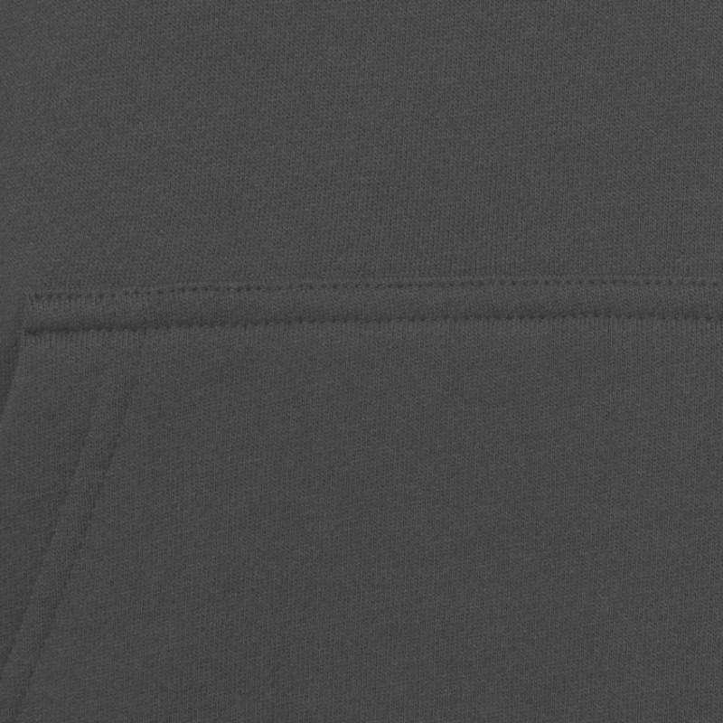 Толстовка с капюшоном оверсайз «Berlin» унисекс, темно-серый