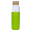 Бутылка для воды стеклянная "Refine", в чехле, 550 мл, зеленое яблоко