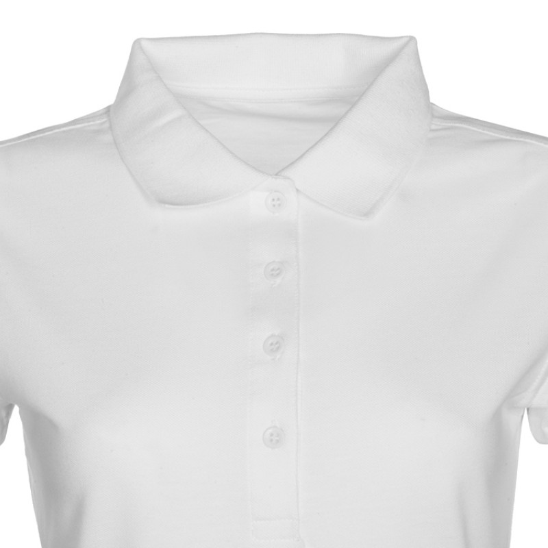 Рубашка поло "First 2.0" женская, белый