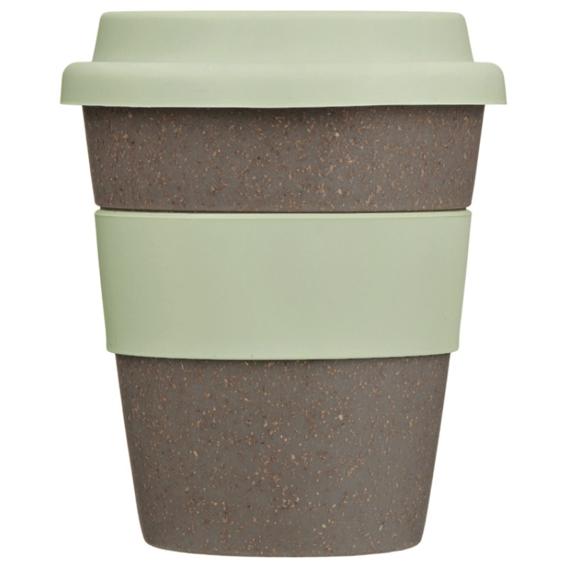 Стакан с силиконовой крышкой "Cafe", olive