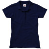Рубашка поло "First" женская, темно-синий