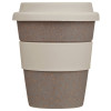 Стакан с силиконовой крышкой "Cafe", beige