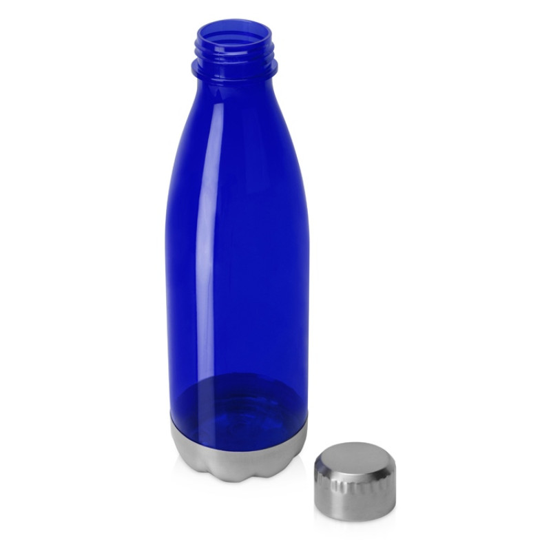 Бутылка для воды "Cogy", 700мл, тритан, сталь, синий