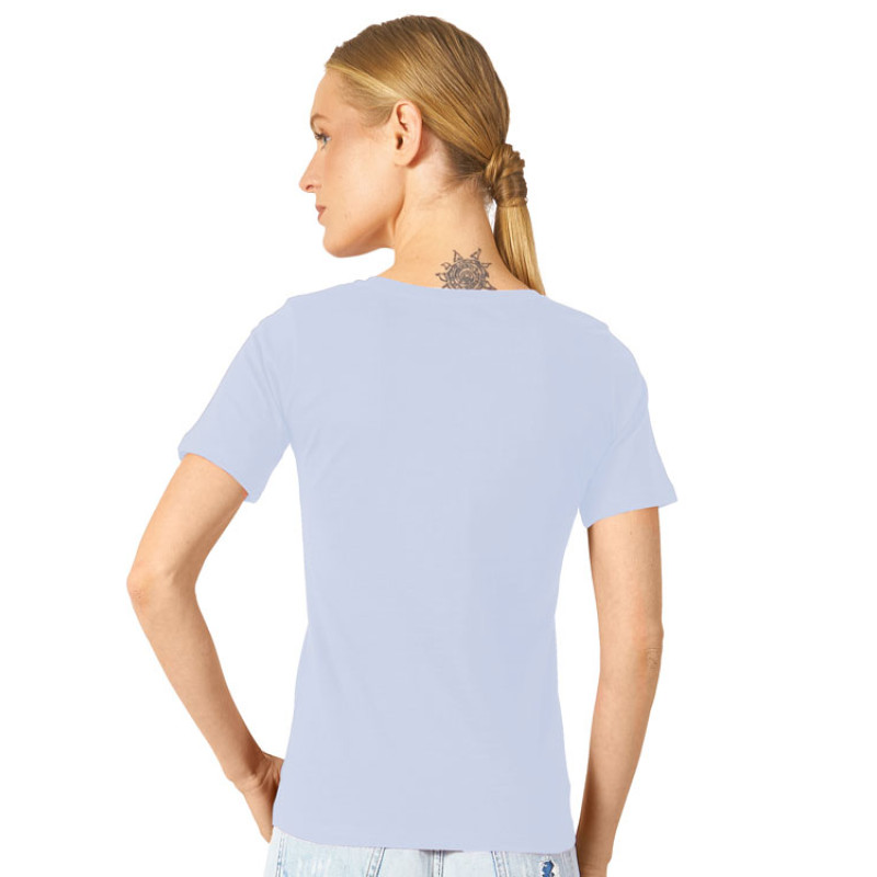 Футболка "Heavy Super Club 2.0" женская, небесно-голубой
