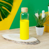Бутылка для воды стеклянная "Refine", в чехле, 550 мл, желтый