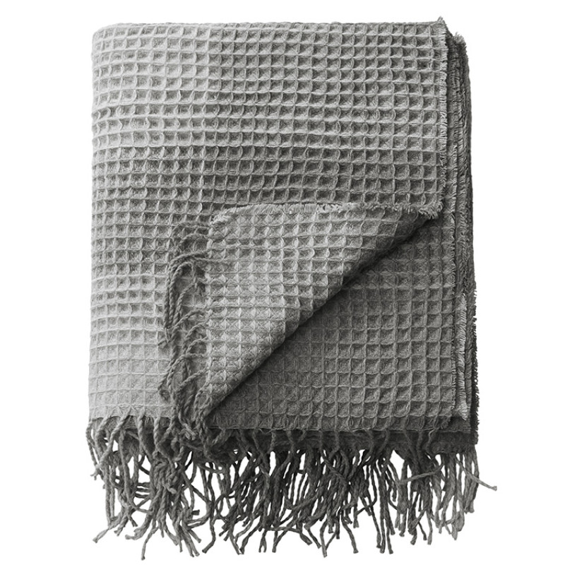 Плед акриловый Gaufre, серый