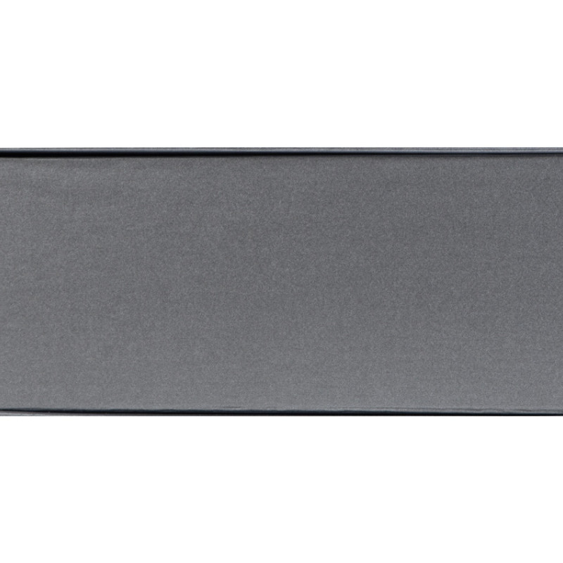 Коробка разборная на магнитах с лентами, графит