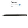 Ручка шариковая автоматическая BrunoVisconti® "PALERMO" цвет корпуса черный, soft-touch, 0.7 мм