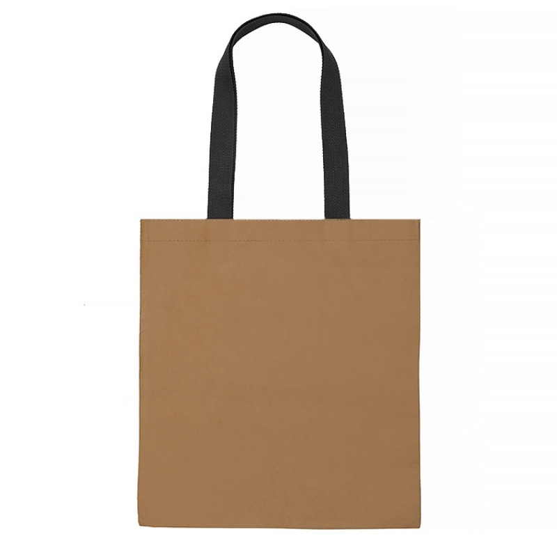 Сумка-шоппер Papyrus из моющейся крафт-бумаги, натуральный/черный Сумка-шоппер Papyrus из моющейся крафт-бумаги, натуральный/черный