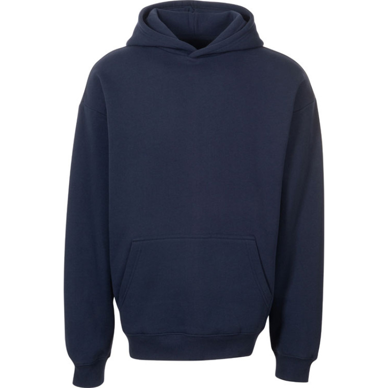 Толстовка с капюшоном оверсайз «Berlin» унисекс, темно-синий