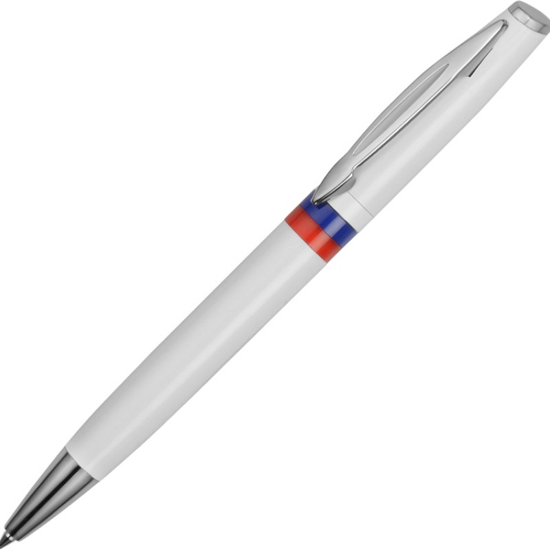 Ручка шариковая "Отчизна", белый/триколор