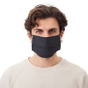Маска для лица многоразовая из хлопка, черный