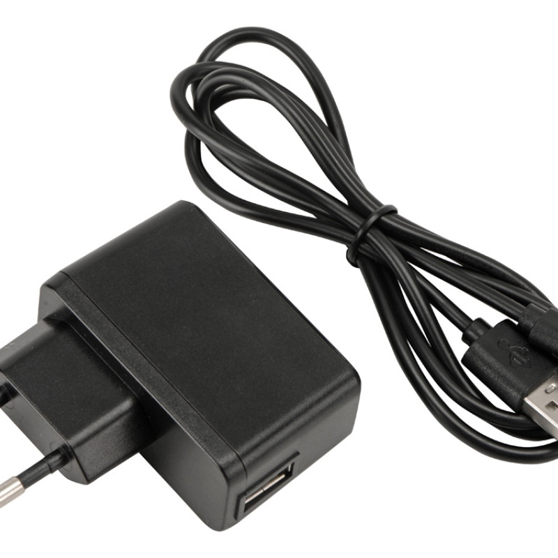 Настольная лампа с функцией беспроводной зарядки "Starline", черный