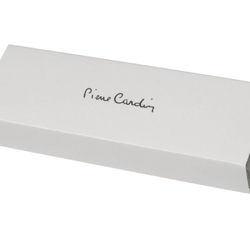 Ручка шариковая Pierre Cardin LEO 750. Цвет — серебристый. Упаковка Е-2.