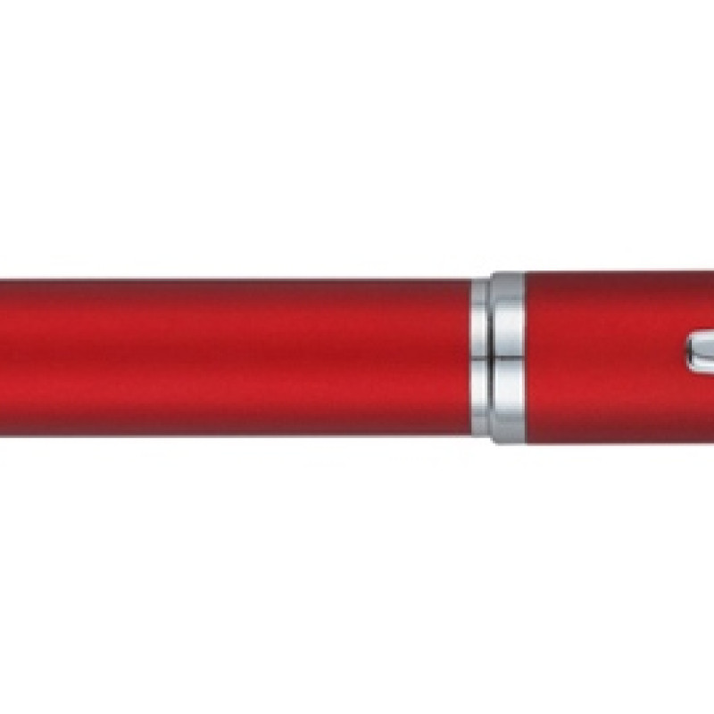 Ручка шариковая Pierre Cardin GAMME Classic с поворотным механизмом, красный матовый/серебро