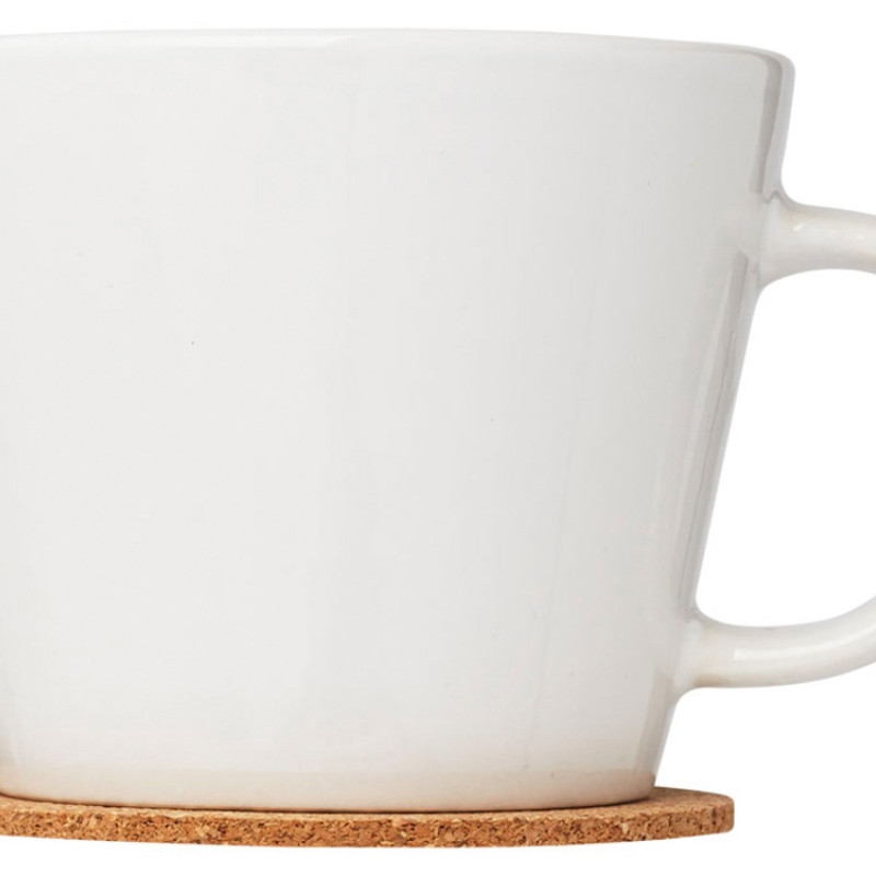 Набор чашек с костерами «Hartley», белый