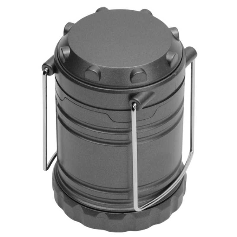 Фонарь «Probe» складной COB, для активного отдыха, серый