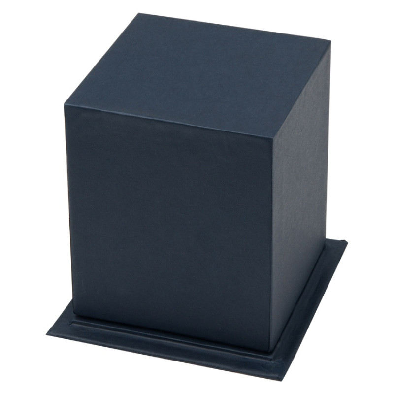 Подстаканник с хрустальным стаканом Базовый-М, серебристый/прозрачный