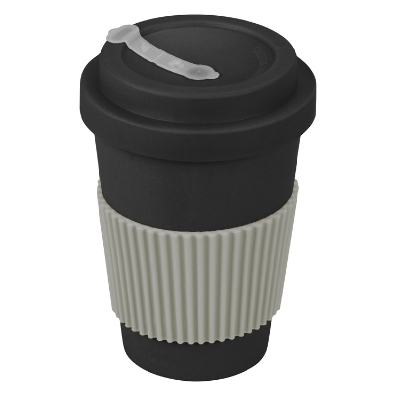 Термокружка "Muffin" из натуральных волокон, черный Термокружка "Muffin" из натуральных волокон, черный