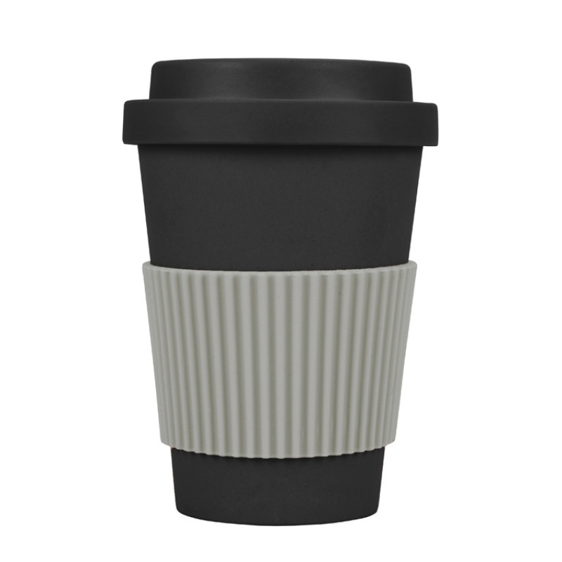 Термокружка "Muffin" из натуральных волокон, черный Термокружка "Muffin" из натуральных волокон, черный