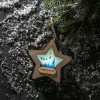 Подвеска с подсветкой, звезда