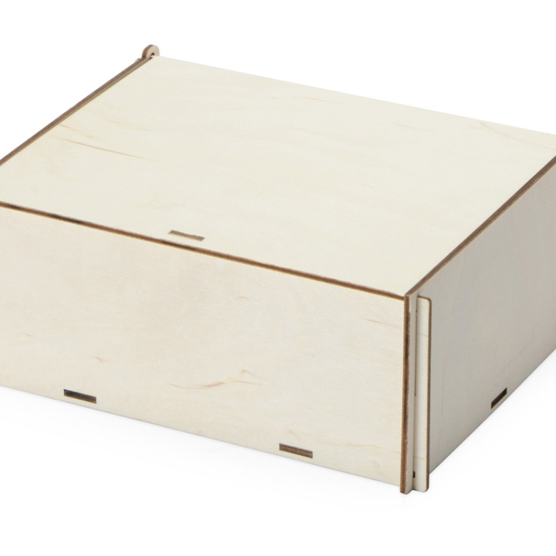 Елочная гирлянда с лампочками "Новогодняя" цветная + деревянная коробка с наполнителем-стружкой "Ларь"