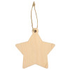 Подвеска деревянная «Звезда»
