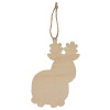 Подвеска деревянная "Олень"
