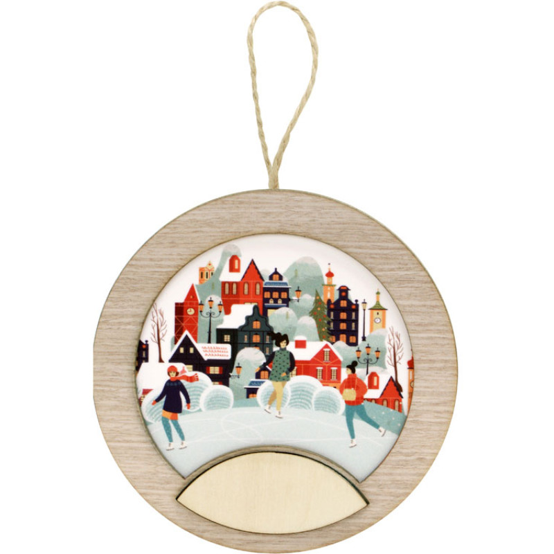 Подвеска с подсветкой, круг